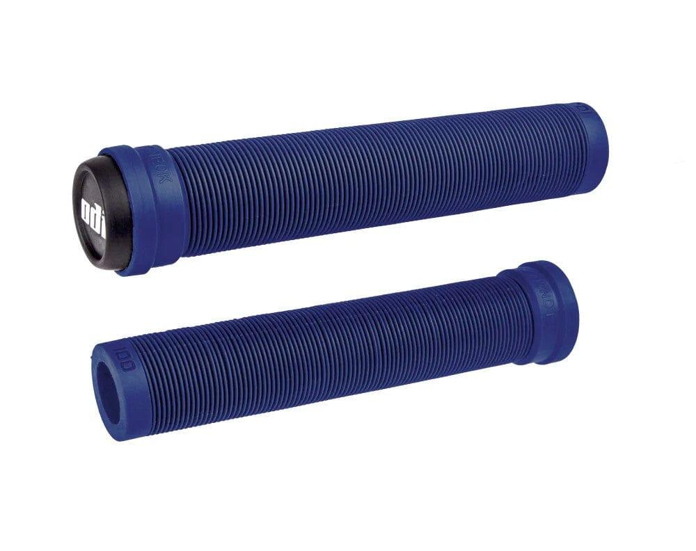 ODI Soft Longneck SLX 160mm Flangeless BMX Grips Navy Blue