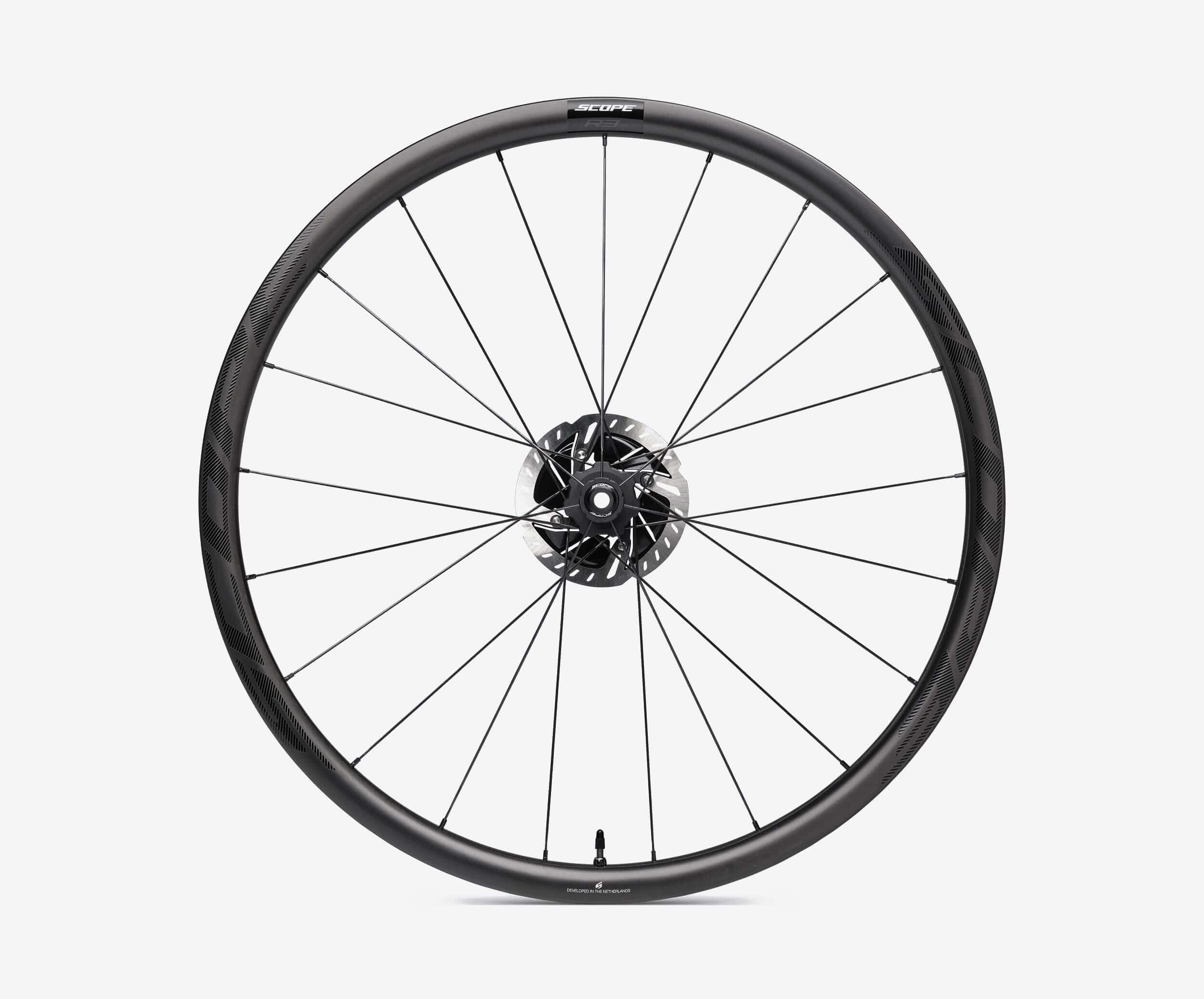Scope R3.A Disc Brake White Shimano HG All-Road Wheelset