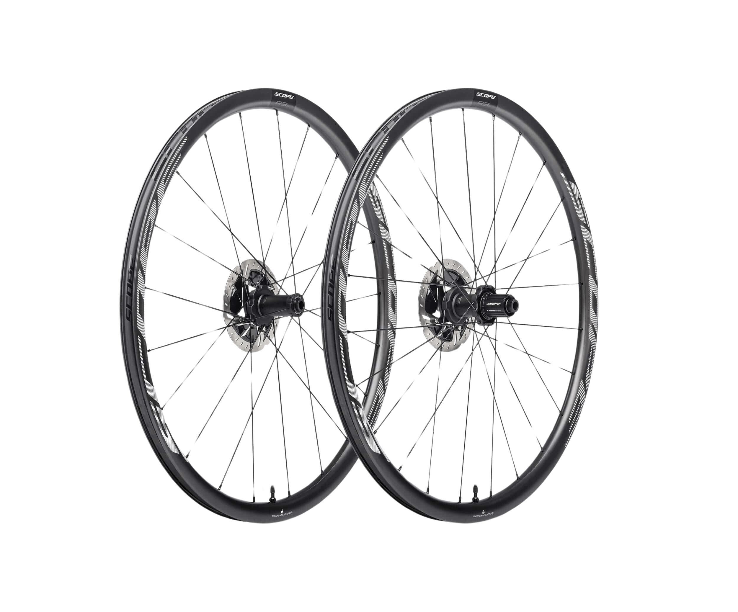 Scope R3.A Disc Brake White SRAM XDR All-Road Wheelset