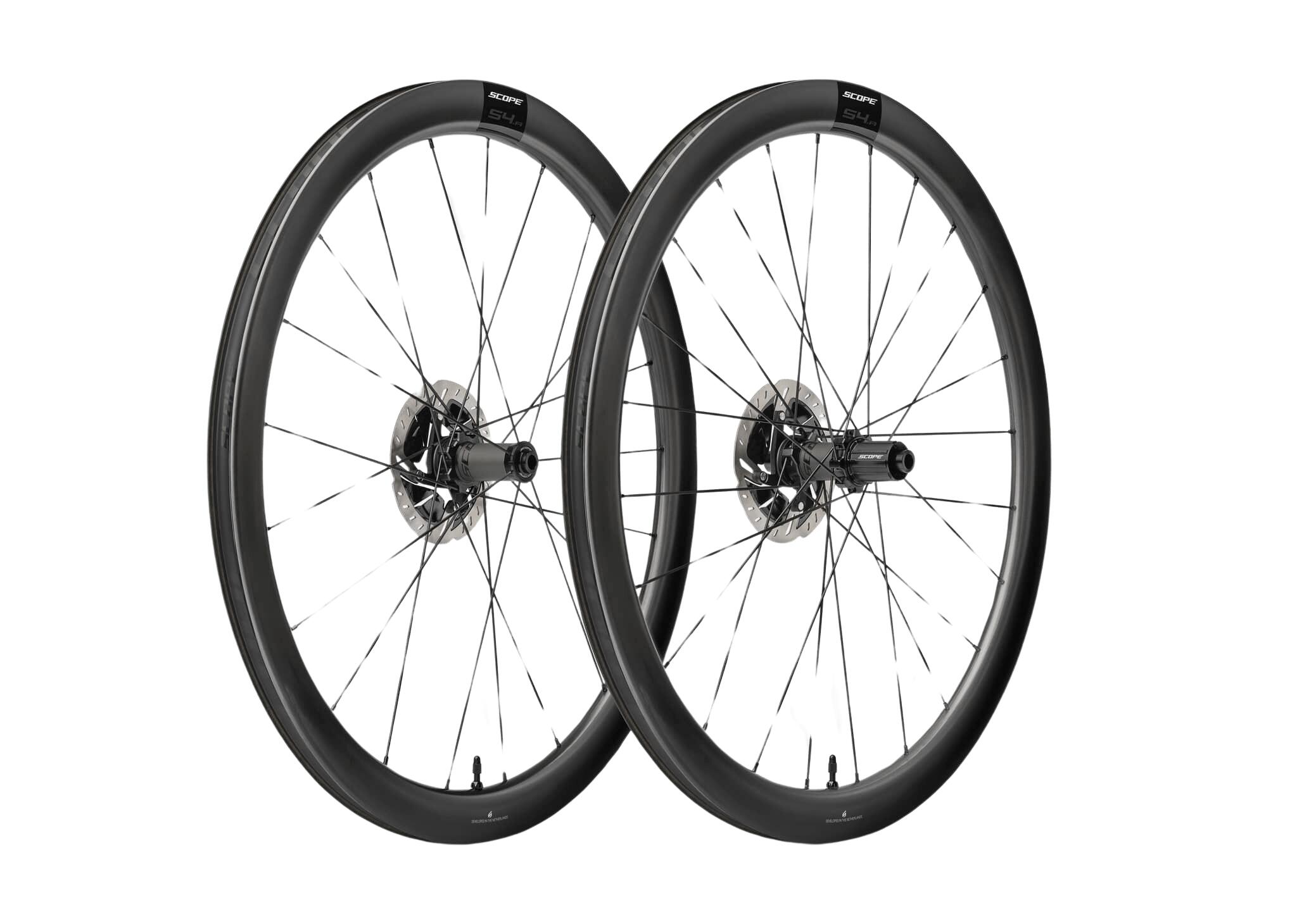 Scope S4.A Disc Brake Black Shimano HG Road Wheelset