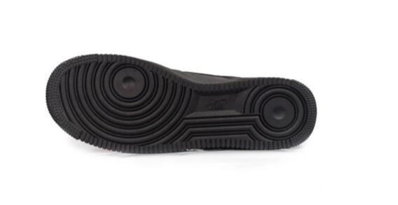 Nike Air Force 1 Low '07 Black 3/5