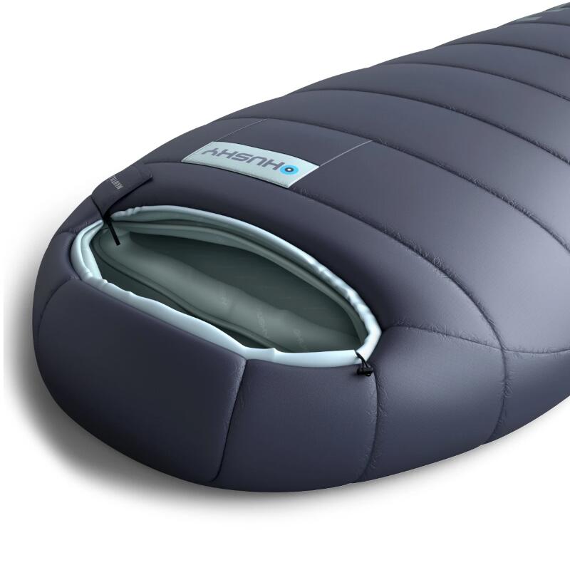 Sac de couchage momie Mantilla 2024 -5°C - 220 cm - Bleu Foncé adultes 3/5