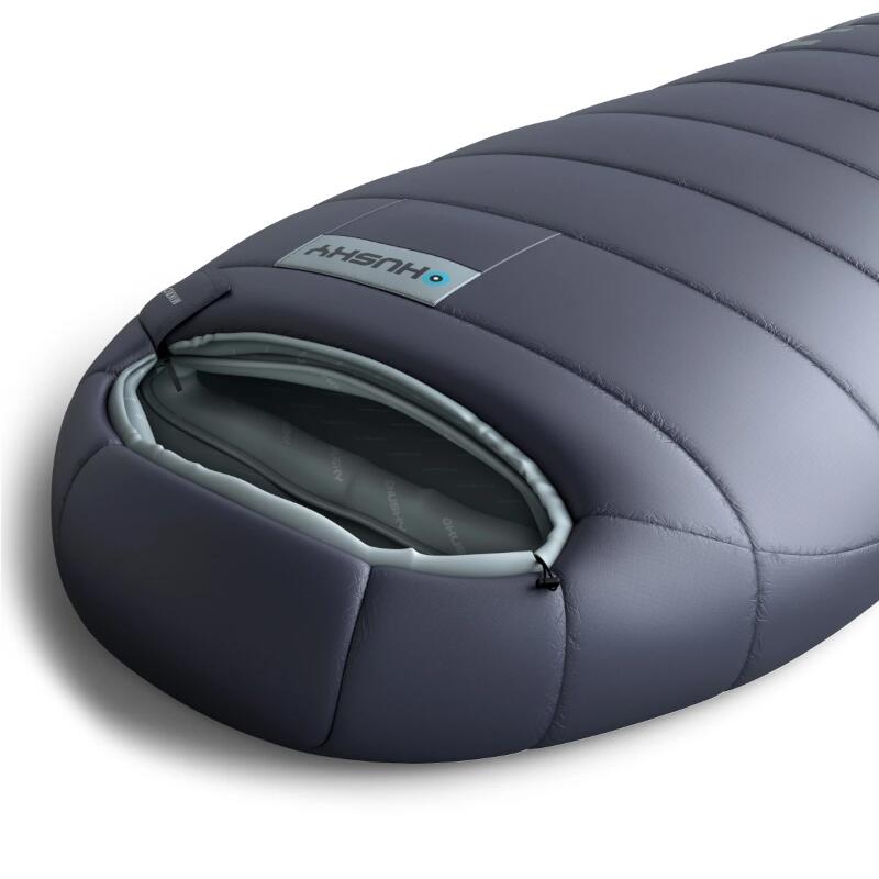Sac de couchage momie Mikro 2024 2°C - 210 cm - Bleu Foncé adultes 4/5