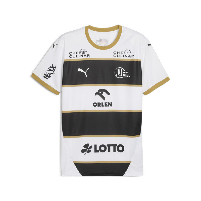 Maillot Home CL 24/25 THW Kiel Homme PUMA White Black