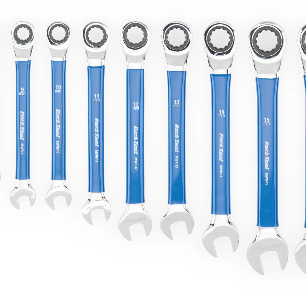 Park Tools MWR-SET - Ratcheting Metric Wrench Set 6mm - 17mm