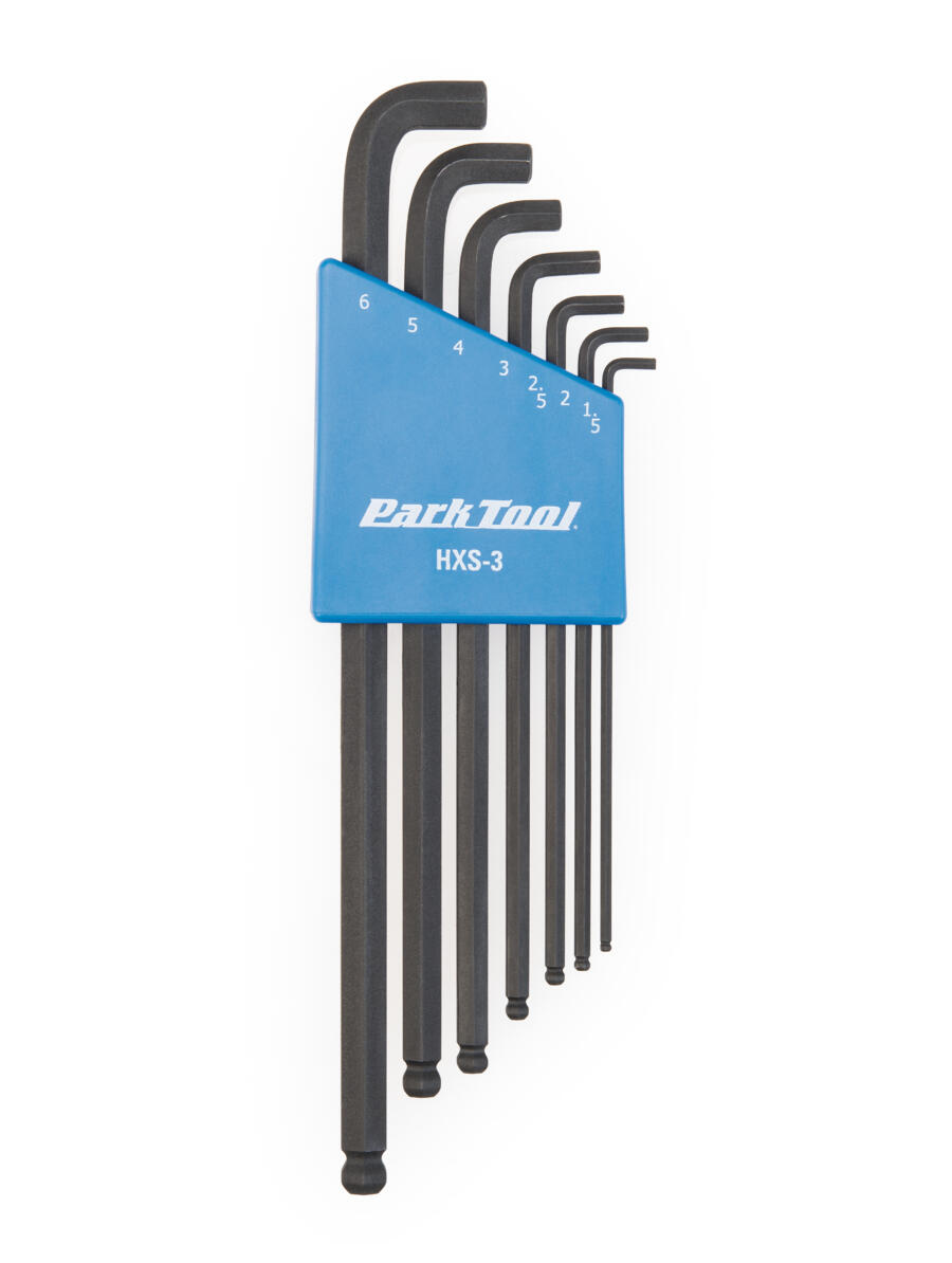 Park Tools HXS-3 - Stubby Hex Wrench Set 3/3