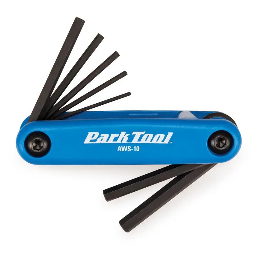 Park Tools AWS-10 - Fold-Up Hex Wrench Set