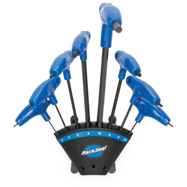 Park Tools PH-1.2 - P-Handled Hex Wrench Set with Holder