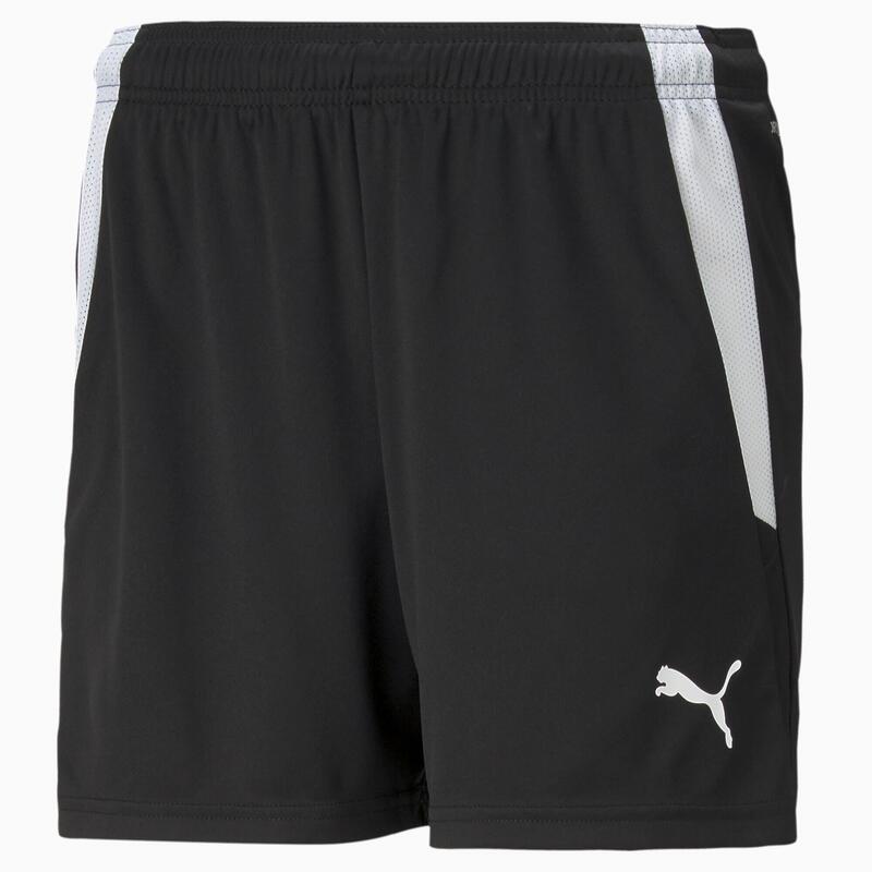 Shorts da calcio teamLIGA da donna PUMA Black White