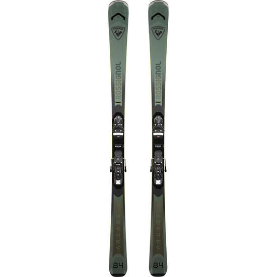 Pack de esquí Rossignol Arcade 84 + fijaciones Spx 13 Gw verdes para hombre