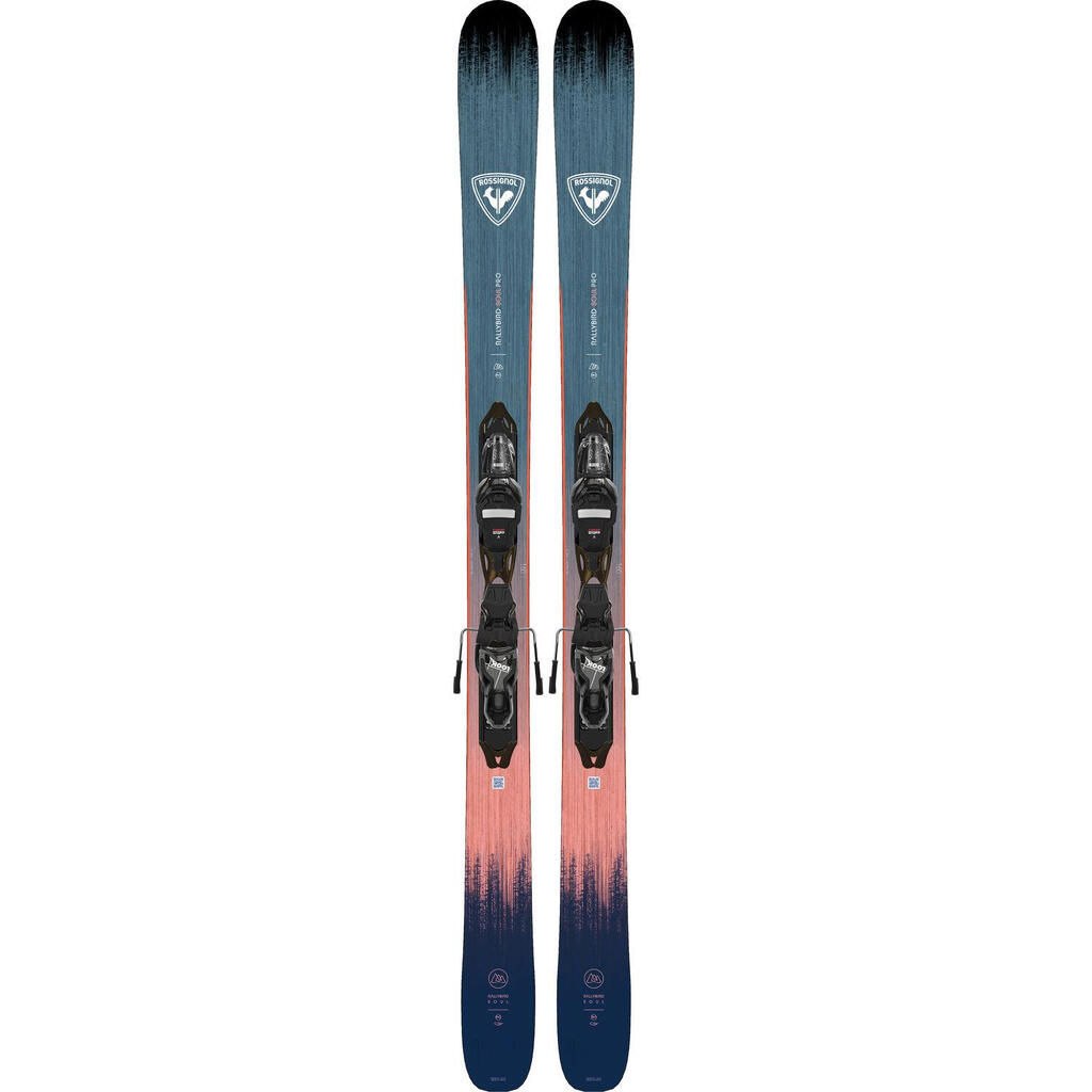 Rossignol Rallybird Soul Pro Ski Pack + Xpress W 10 Gw Blue Boy Bindings