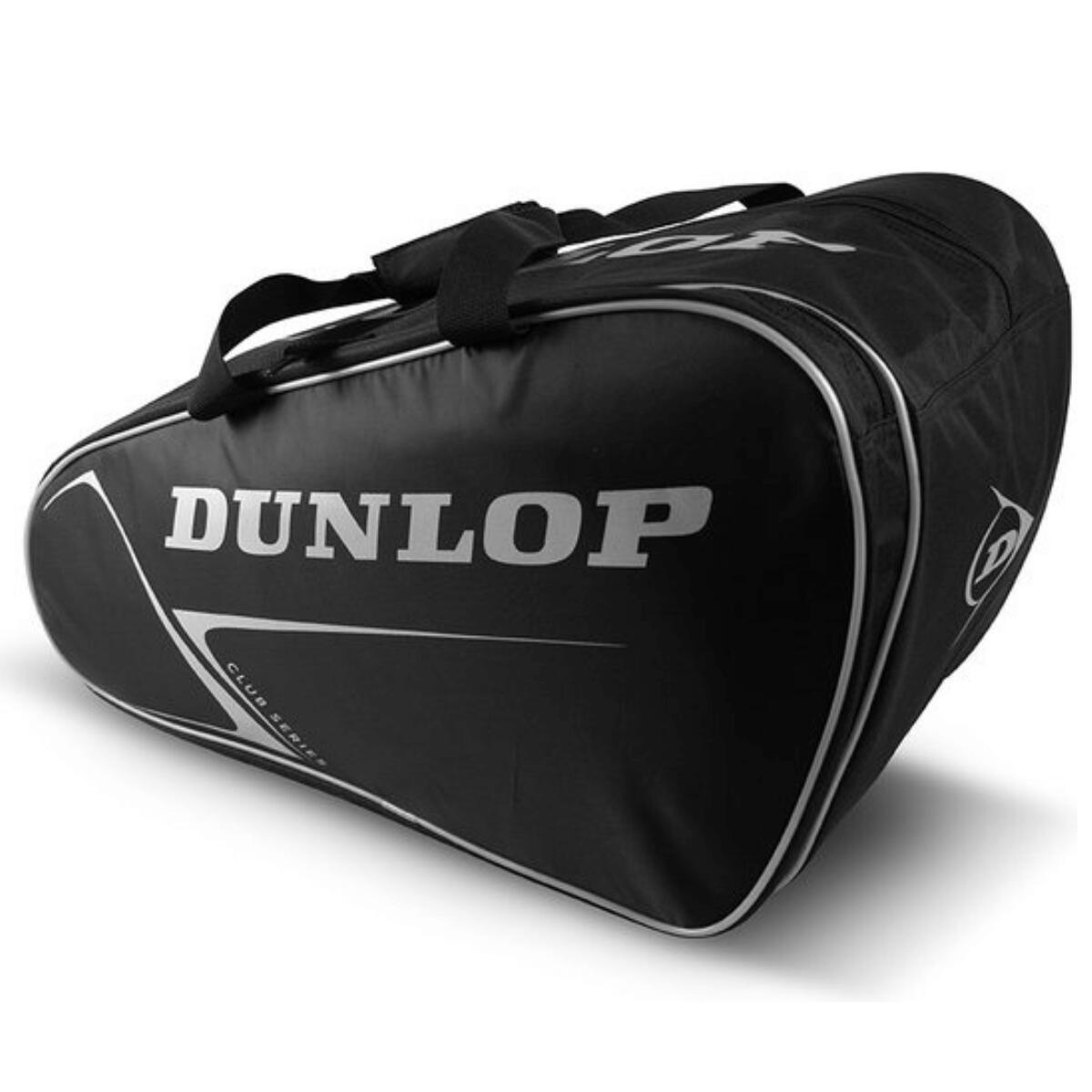 Sac de Padel Dunlop Paletero Club Noir/Argent 2/2