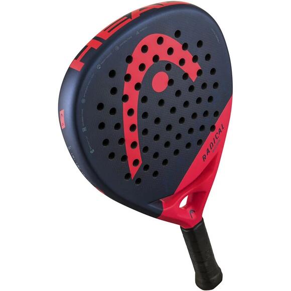 HEAD Radical Motion 2024 Padelracket -  ZWART - unisex 4/5