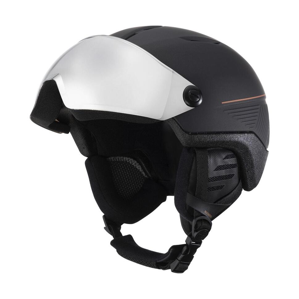 Kask Rossignol Fit Visor Impacts Photochromic Ski Helmet Black 2025