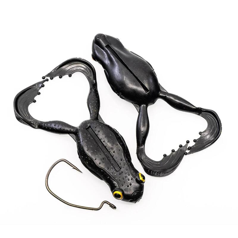 Flexi Frog - 4cm - Black