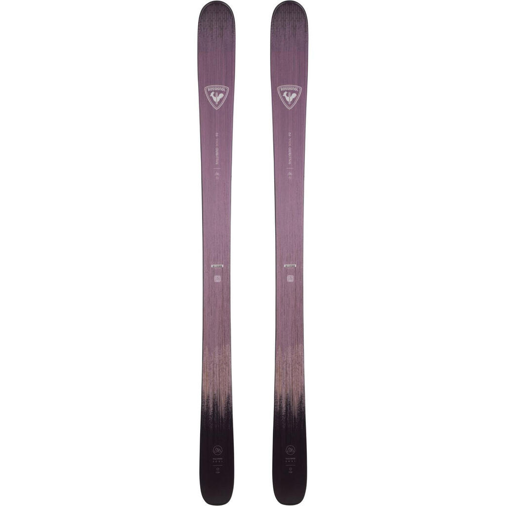 Women's Rallybird Soul 92 Pink Skis without Bindings Rossignol