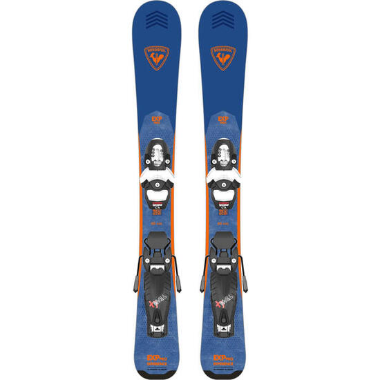 Narty zjazdowe dziecięce ROSSIGNOL EXPERIENCE PRO + wiązania LOOK TEAM4 GRIPWALK