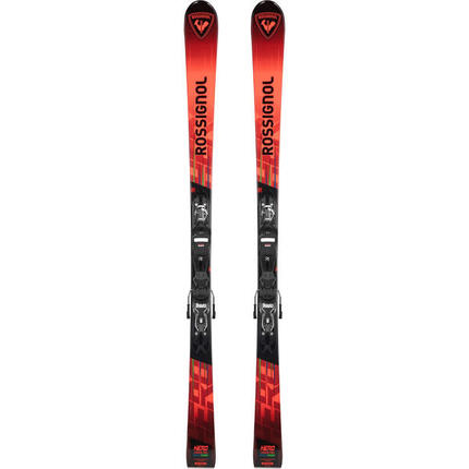 Pack de esquís Rossignol Hero Jr Multi Event + Xpress 7 GW para niños