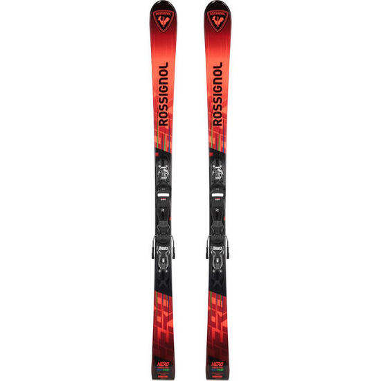 Pack de esquís Rossignol Hero Jr Multi Event + Xpress 7 GW para niños