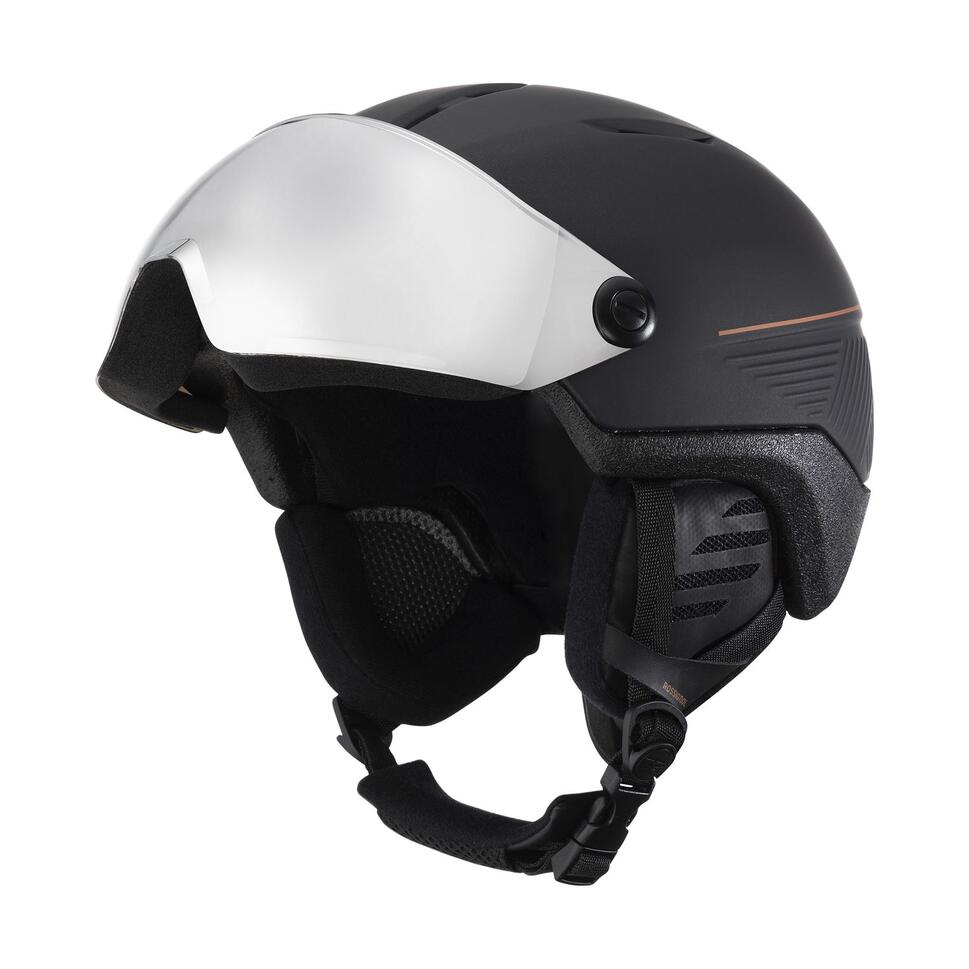 Kask Rossignol Fit Visor Impacts Photochromic Ski Helmet Black 2025