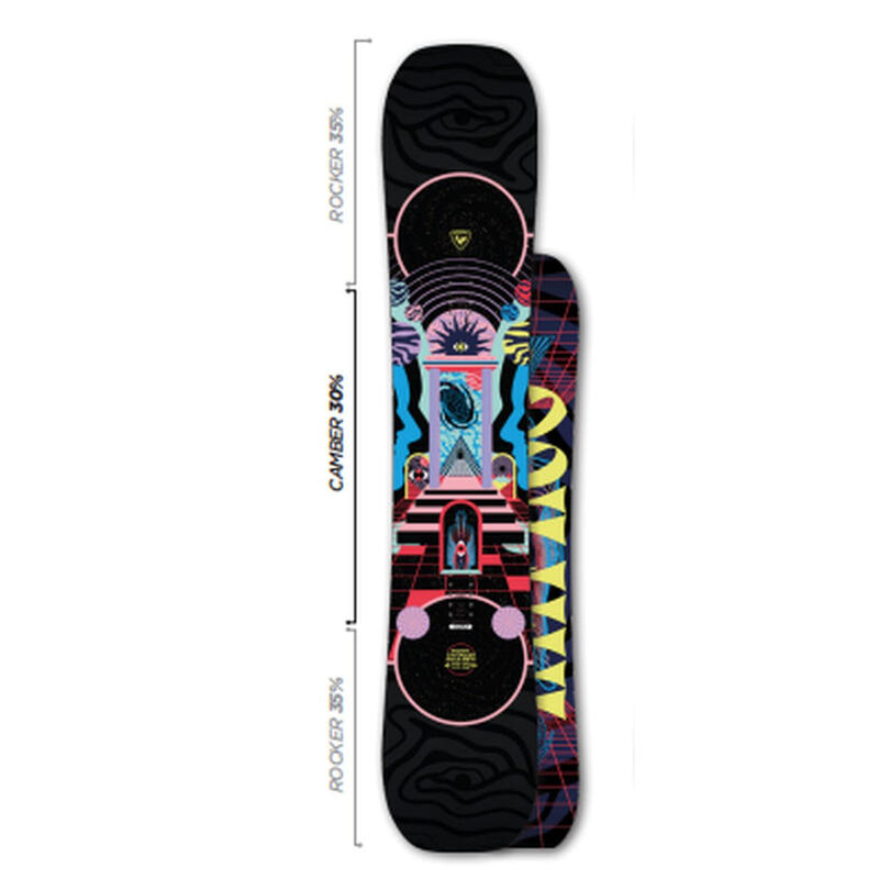 Planche De Snowboard Ampage Mind Expander Wide Homme