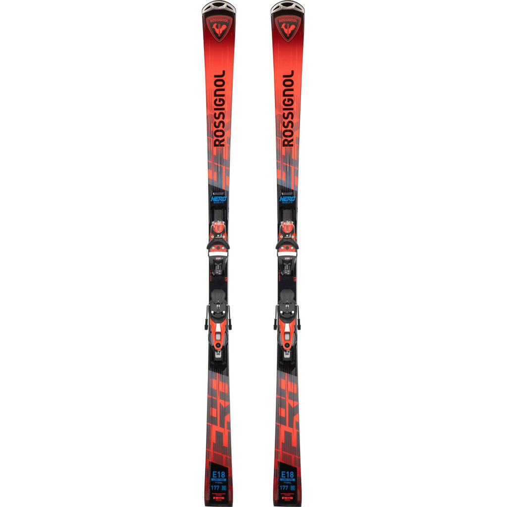 Rossignol Hero Elite Lt Ti Konect Ski Pack + Nx 12 Konect Gw Red Men's Bindings