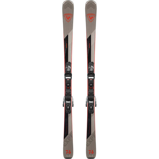 Pacchetto sci Rossignol Experience 76 Xpress + attacchi Xpress 10 GW Gray da