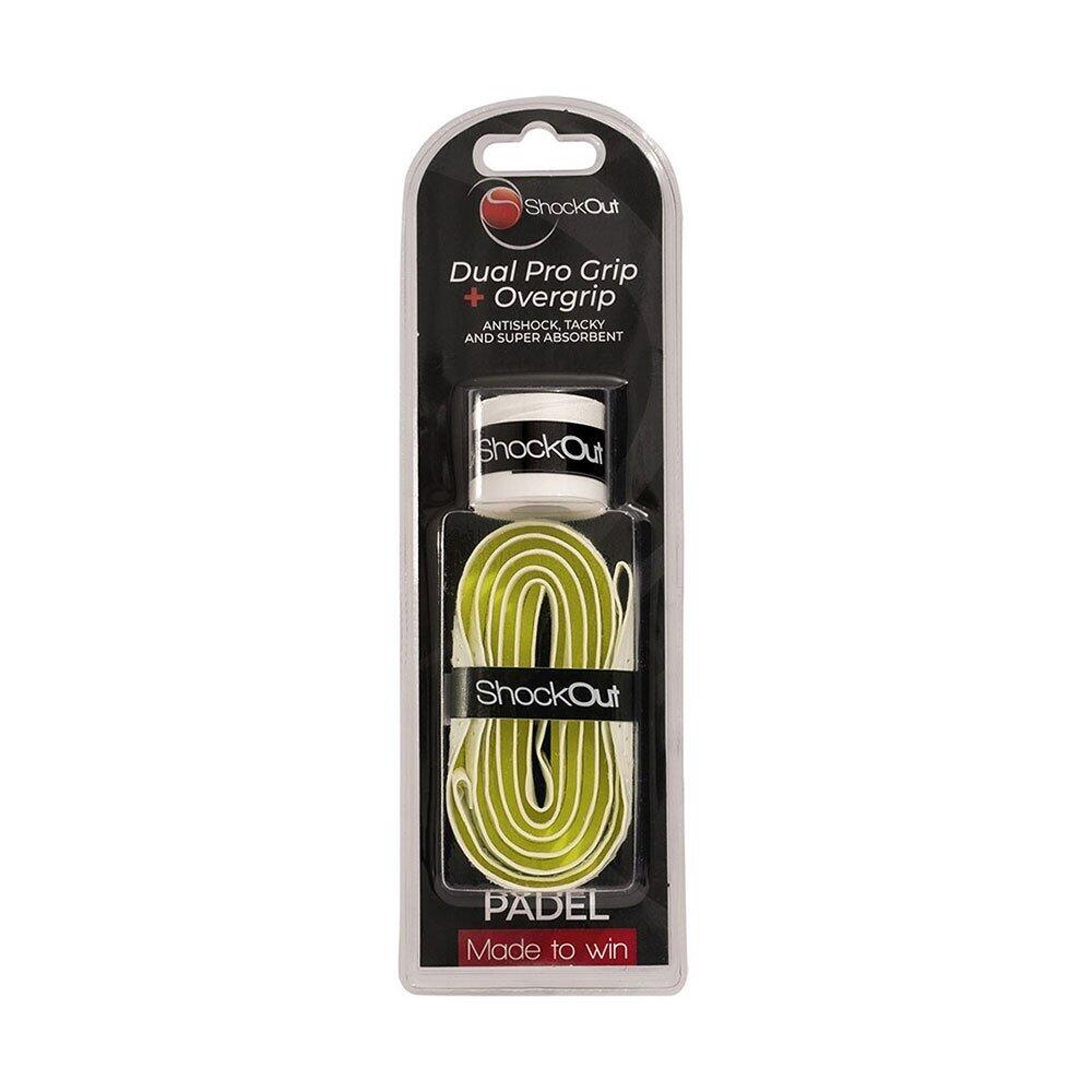 SHOCKOUT Grip E Overgrip Pro Shockout Dual Bianco E Giallo
