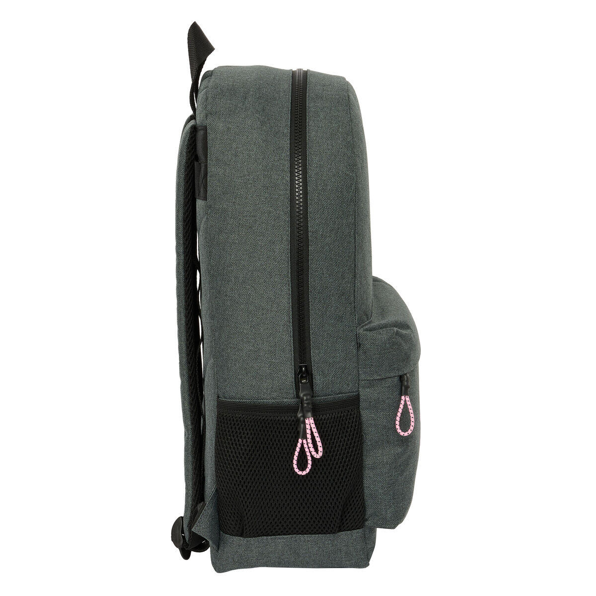 Cartable Kappa Silver pink Gris 2/3