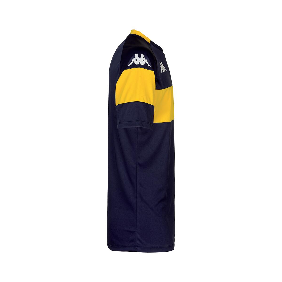 Maillot football garçon Dareto bleu 2/4