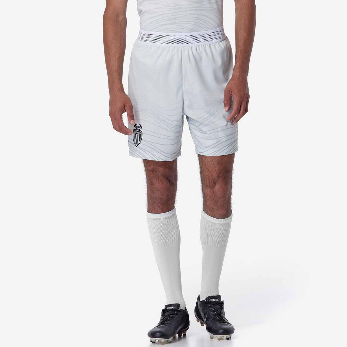 Kappa - Short Kombat Ryder Pro Third Homme As Monaco 24/25 - Short - Gris - 42 M/l - Decathlon