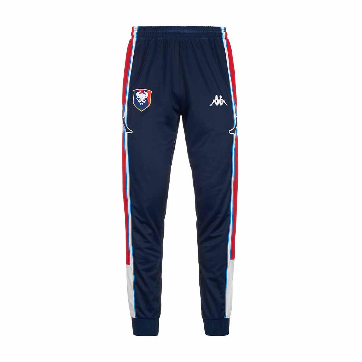 Kappa - Jogging Rebuns Garçon Sm Caen 24/25 - Pantalons - Blanc|bleu - 12 À 14 Ans - Decathlon
