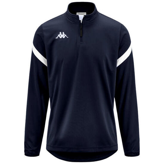 Sweatshirt manches longues homme Dolvole bleu
