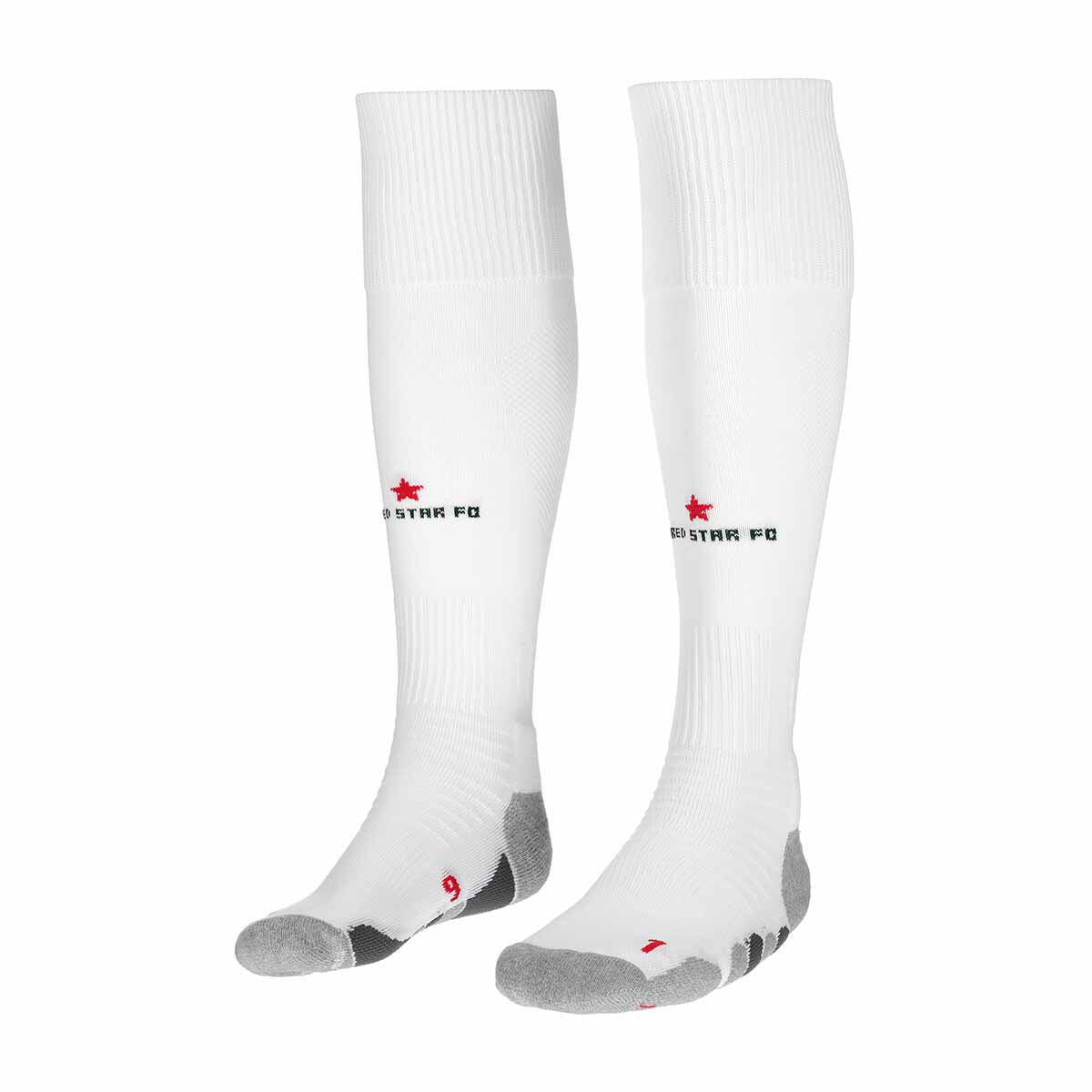 Kappa - Chaussettes Kombat Spark Pro Homme Red Star Fc 24/25 - Chaussettes - Blanc - 39/42 - Decathlon