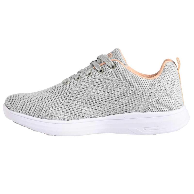 kappa sneakers da donna in poliestere grigio da fitness