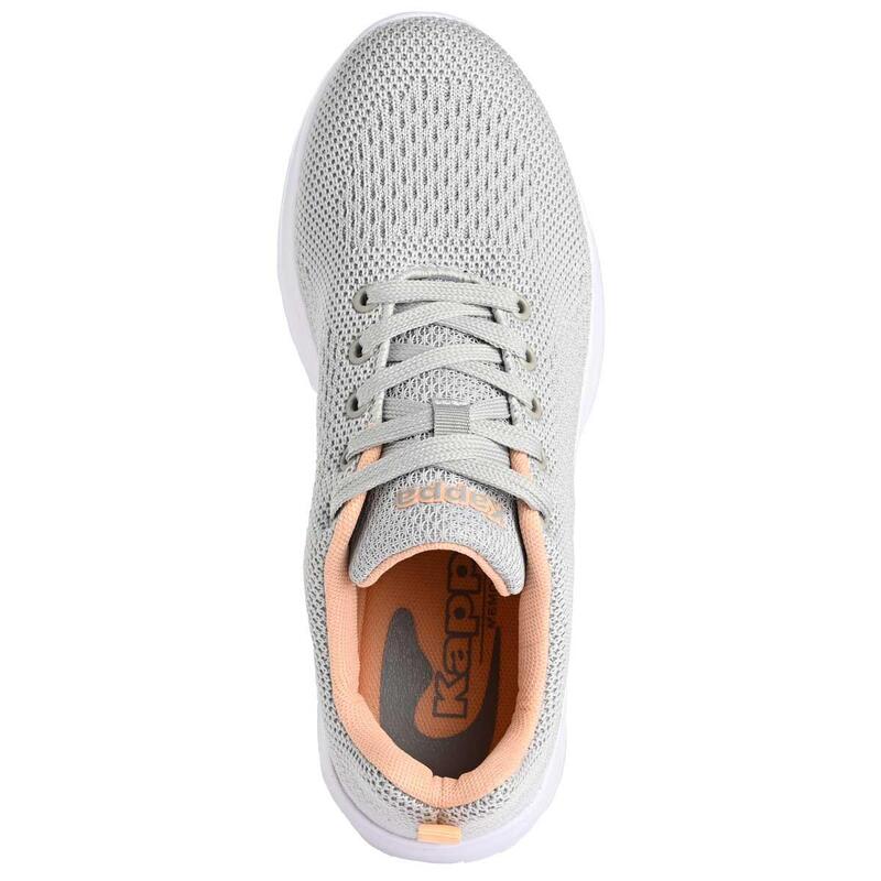 kappa sneakers da donna in poliestere grigio da fitness