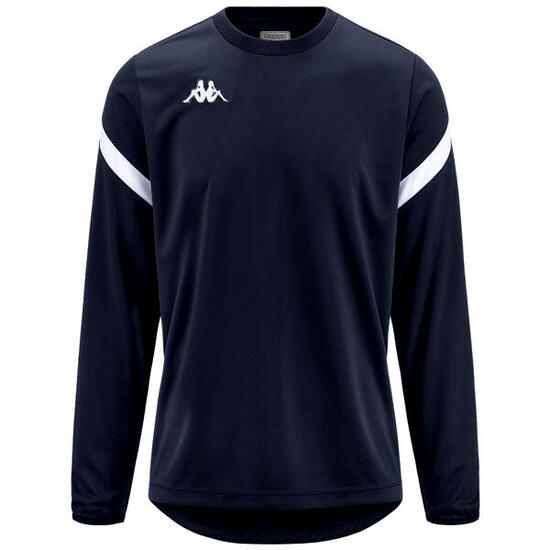 Sweatshirt manches longues homme Dolvano bleu