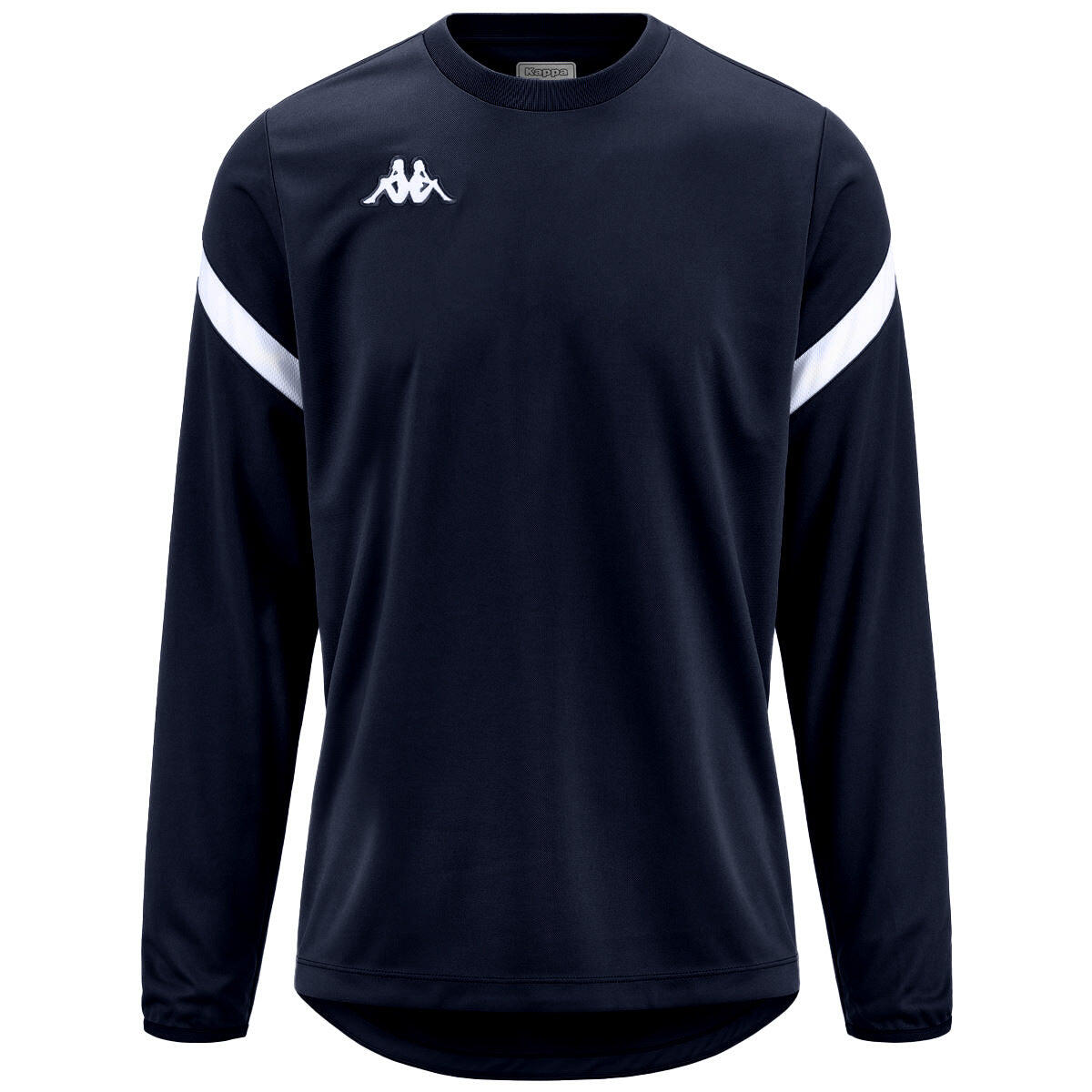 Kappa - Sweatshirt Manches Longues Garçon Dolvano Bleu - Sweat-shirt - Blanc|bleu - 12 À 14 Ans - Decathlon