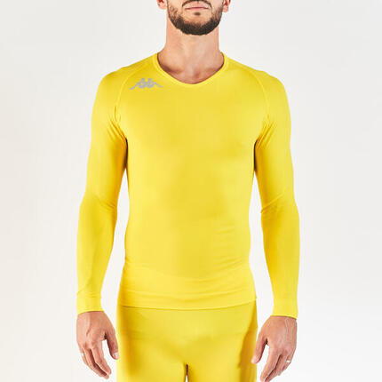 Sous-maillot manches longues adulte Bongv Pro Team orange