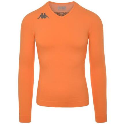 Sous-maillot manches longues adulte Bongv Pro Team orange
