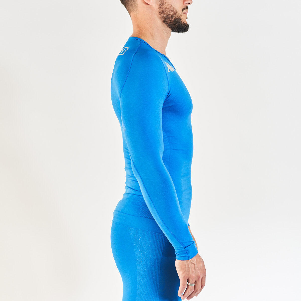 Sous-maillot manches longues adulte Bongv Pro Team bleu 2/4