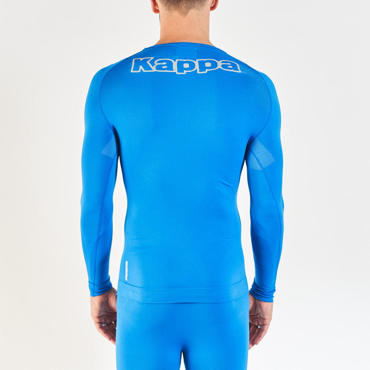 Sous-maillot manches longues adulte Bongv Pro Team bleu 4/4