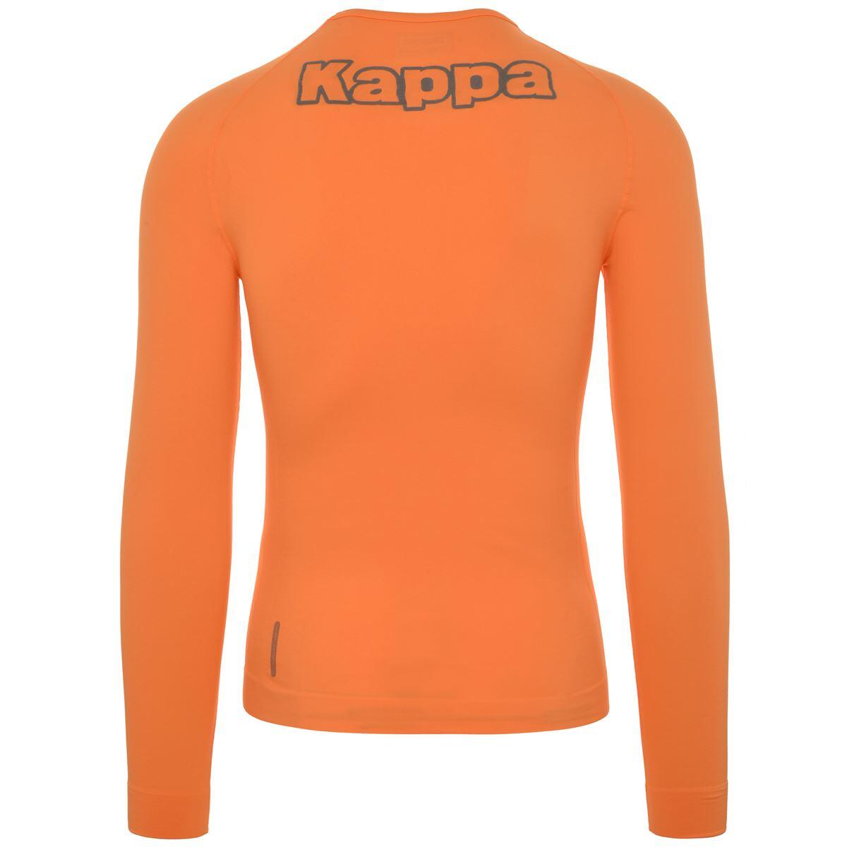 Sous-maillot manches longues adulte Bongv Pro Team orange 4/4