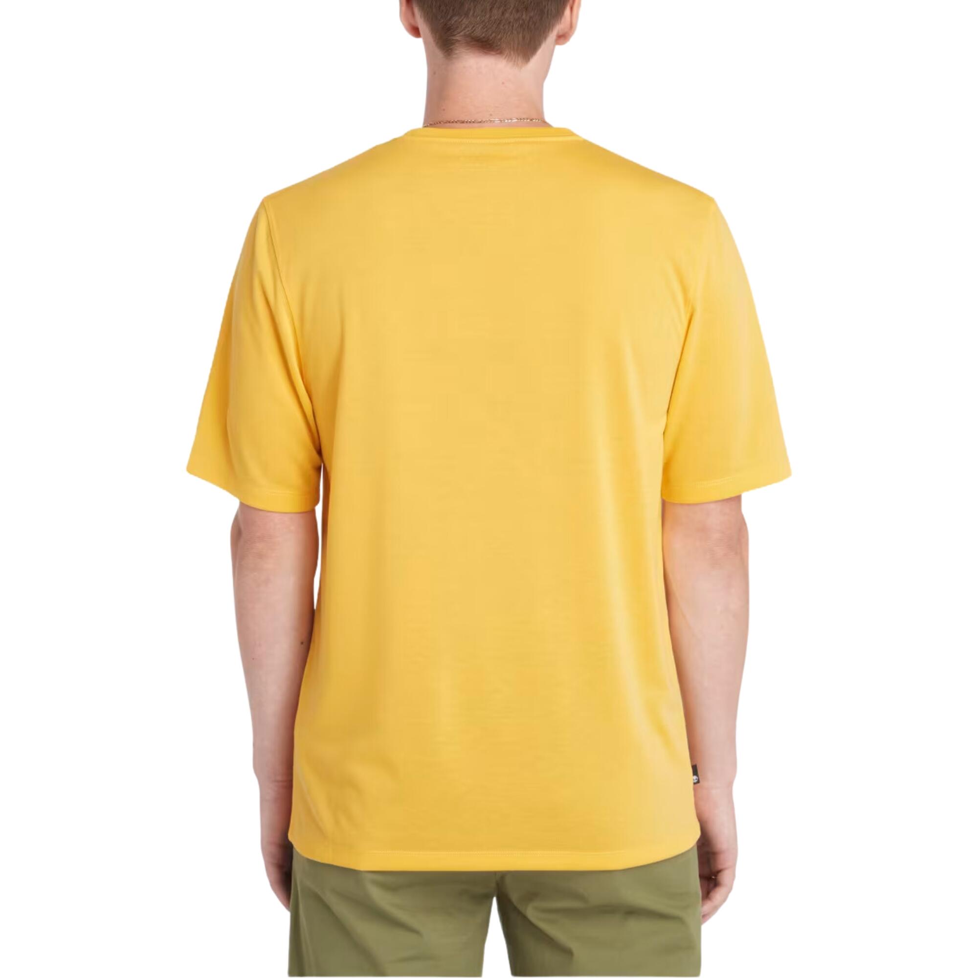 T-shirt Anti-UV Logo Jaune - TB0A5SFXEG4 2/5