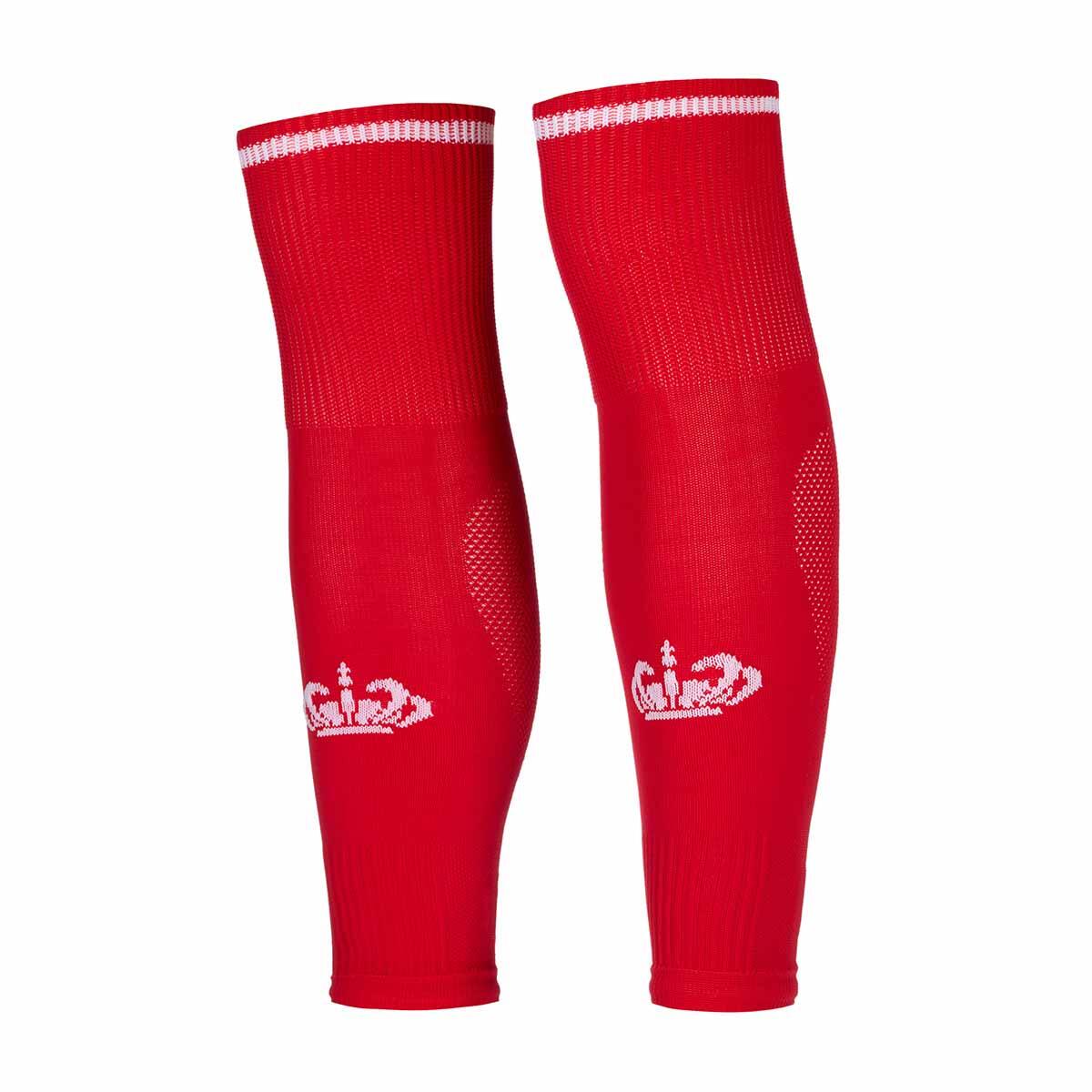 Kappa - Chaussettes Kombat Spolf Pro Home Homme As Monaco 24/25 - Chaussettes - Blanc|rouge - 43/46 - Decathlon