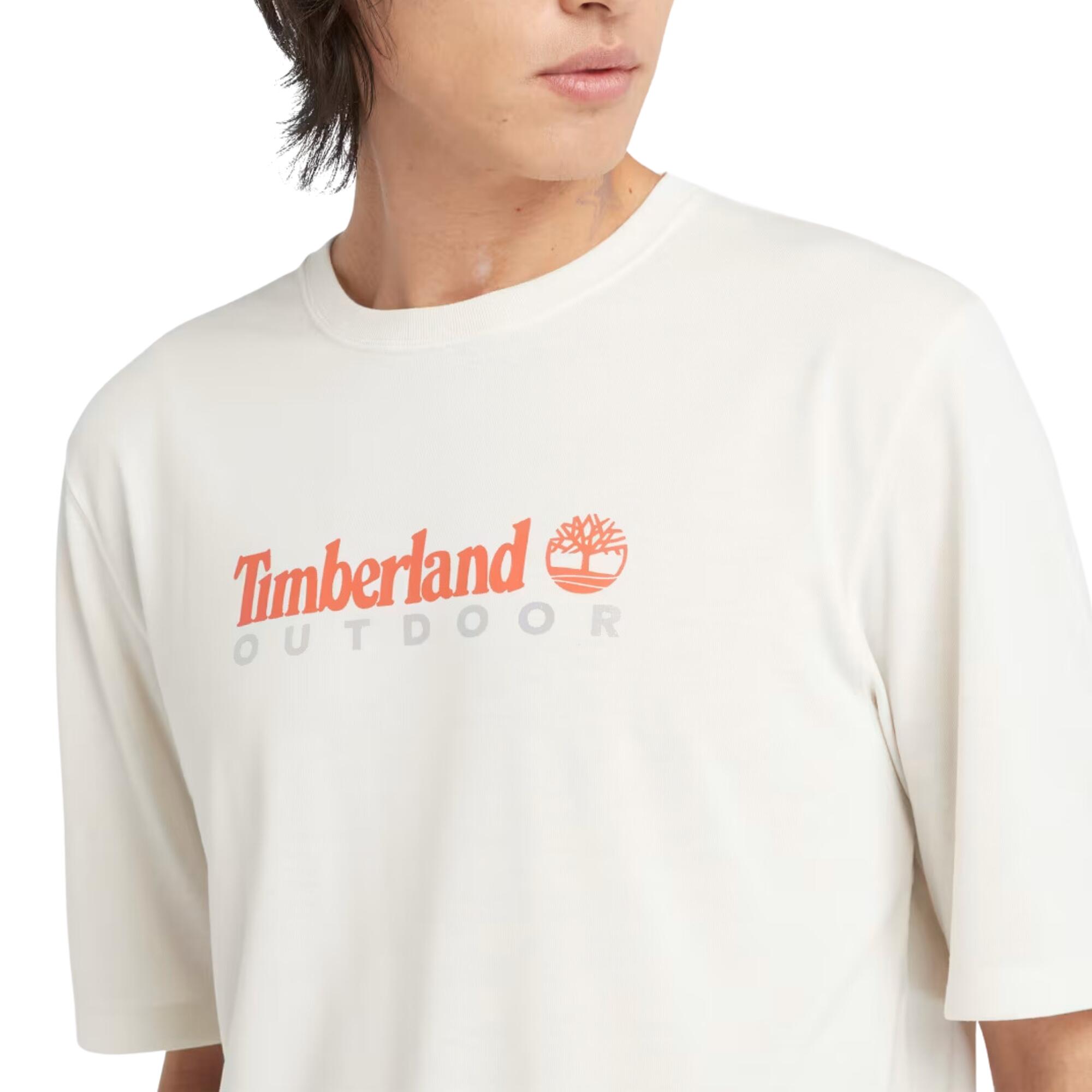 T-shirt Anti-UV Logo Blanc - TB0A5SFXCM9 3/5