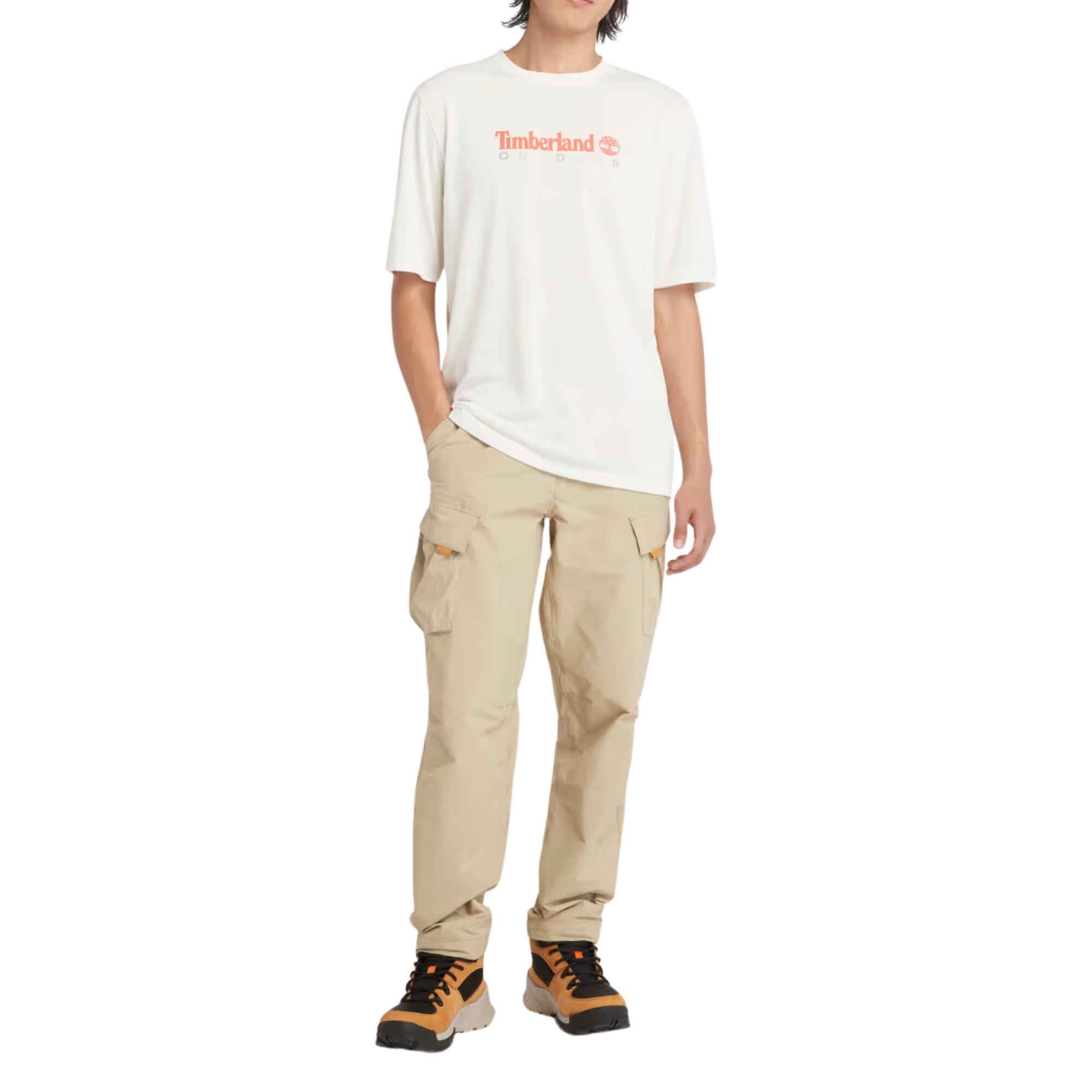 T-shirt Anti-UV Logo Blanc - TB0A5SFXCM9 4/5