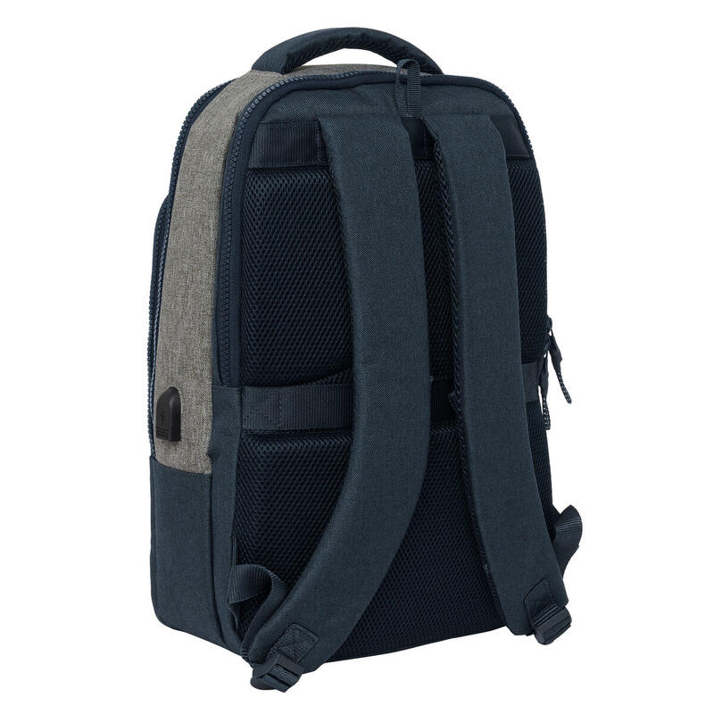 Mochila para Portátil Kappa Dark Navi Gris