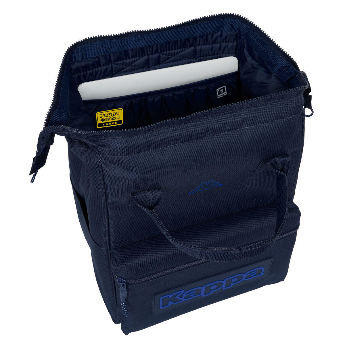 Zaino per Portatile Kappa Blue Night Blu Marino 3/4
