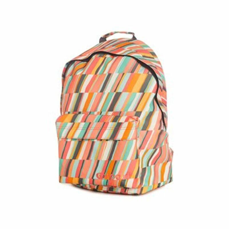 Mochila Escolar Rip Curl Stripe 70´S Salmón